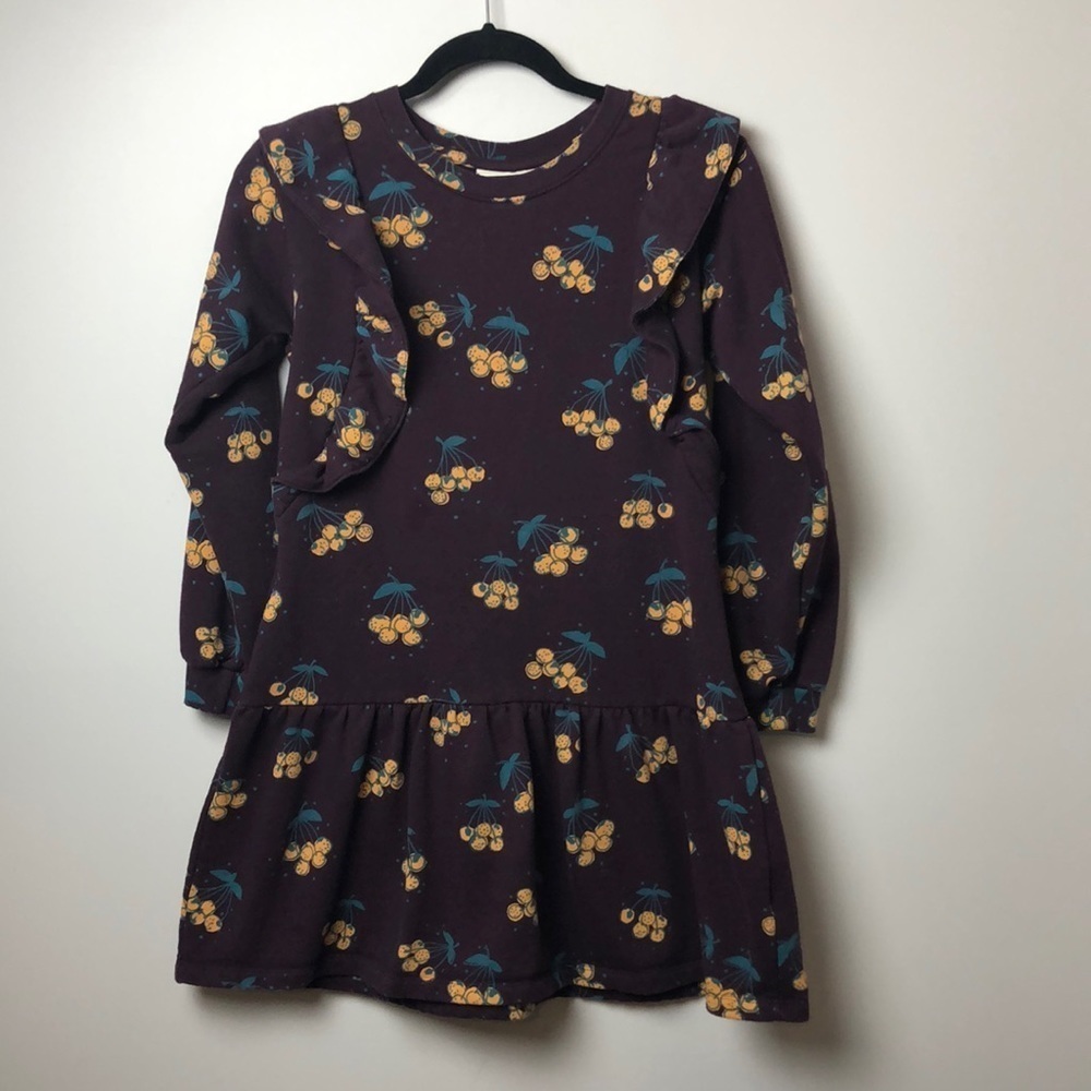 Soft gallery sweater dress cherries